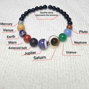 Solar System Bracelet