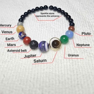 Solar System Bracelet