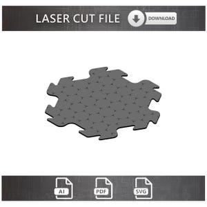 Mapa bitewna RPG w kształcie sześciokąta, wycinana laserowo w pliku SVG