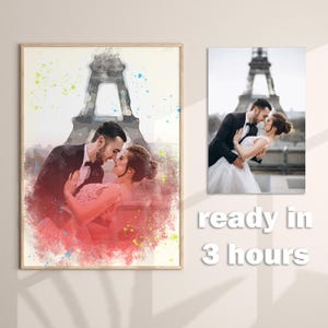 Transform Your Personal Photo into a Stunning Digital Portrait – Ready in 3 Hours! Custom Art with Fast Delivery