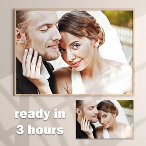 Transform Your Personal Photo into a Stunning Digital Portrait – Ready in 3 Hours! Custom Art with Fast Delivery