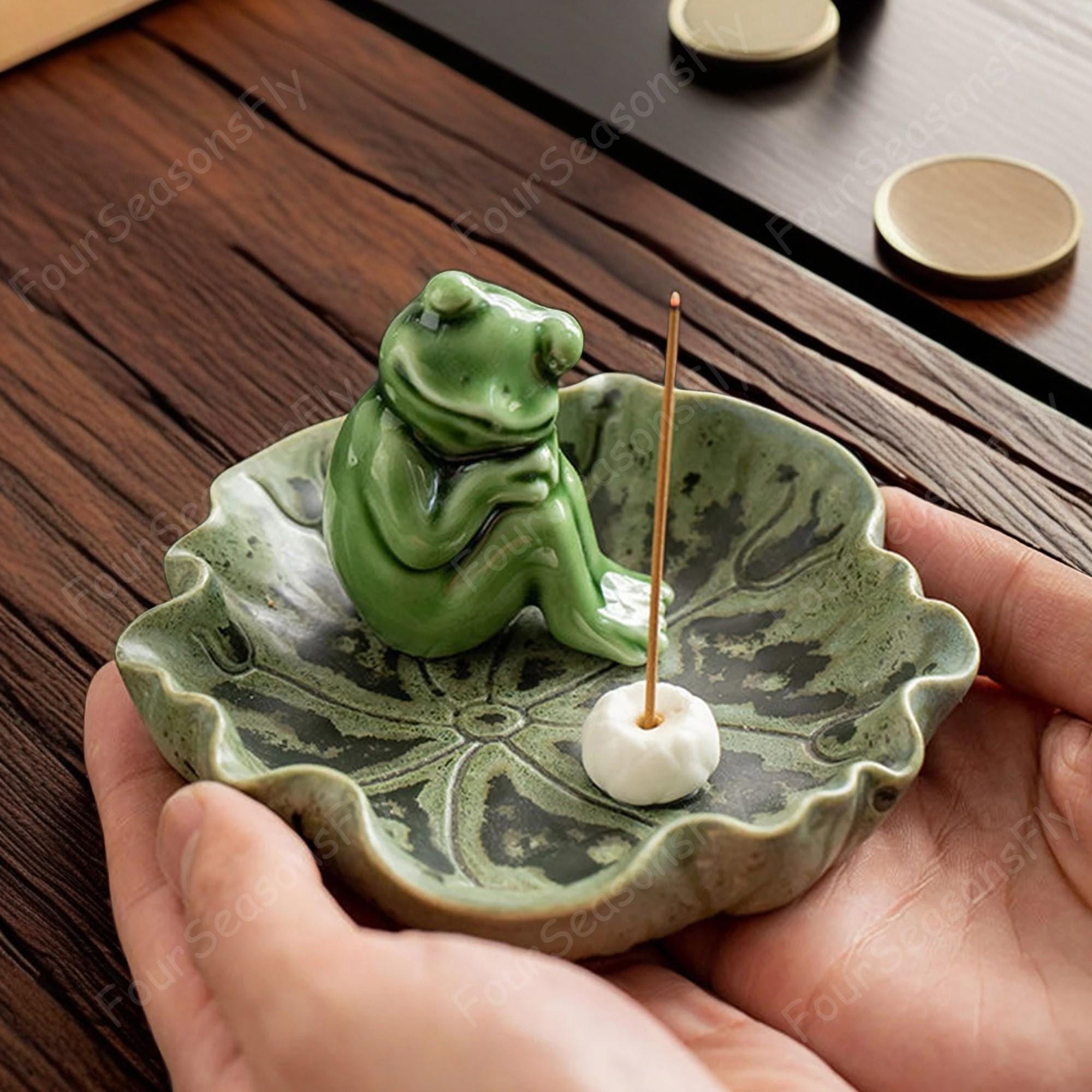 Frog incense holder - Etsy 日本