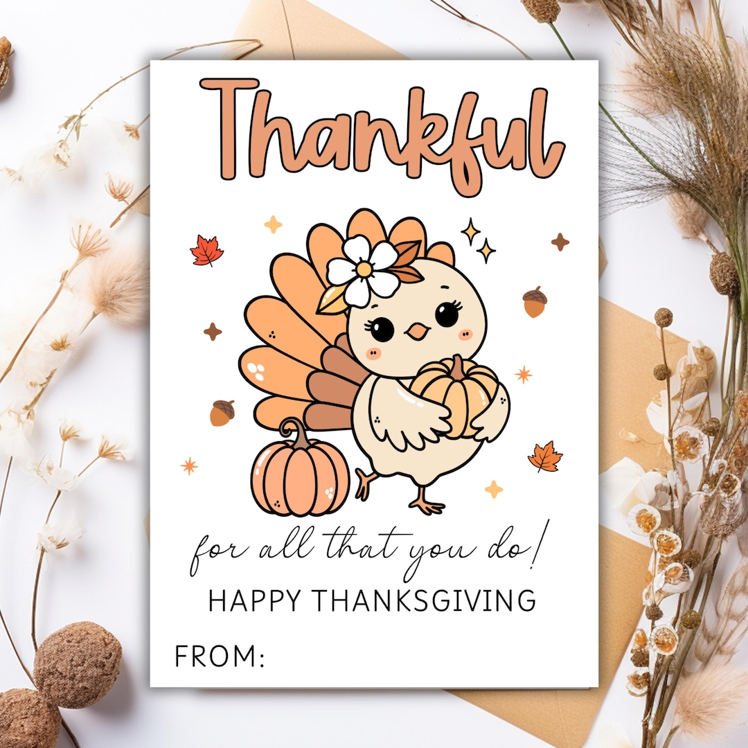Turkey Tag Email Thanksgiving Turkey Gift Tag Printable | Editable Teacher Favor Tag ...
