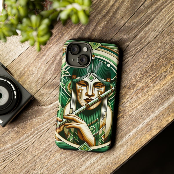 Native Flute Player - Iphone - Samsung - Tough Cases