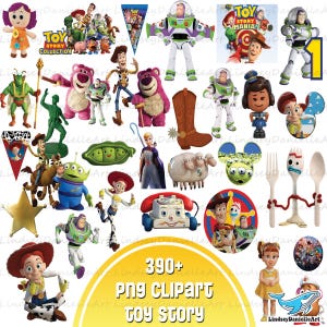 390+ Toy Story Png Bundle, Toy Story Clipart, Woody png, Buzz Lightyear png, Instant Download