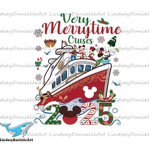 Christmas Cruise PNG, Very Merrytime Cruise Png, Merry Christmas Png, Family Christmas Cruise Png