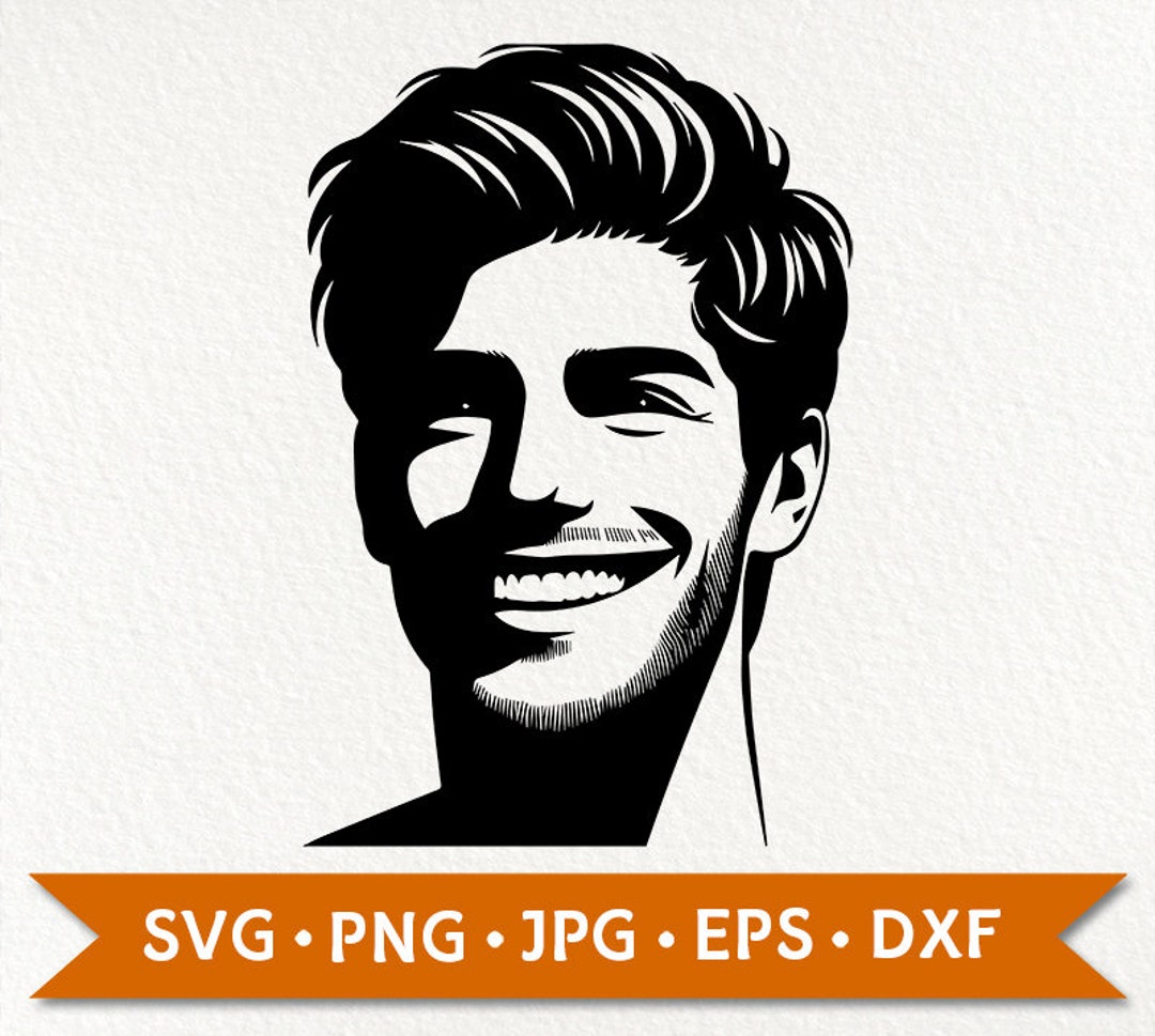10 Men Face SVG, Funny Father Svg, Man Bundle Svg, Man Svg, Man ...