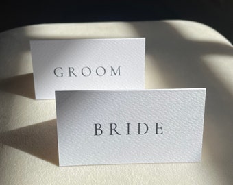 Name Place Cards, Personalised Name Tags, Name Place Settings, Wedding Table Names, Simple Wedding Place Cards, Place Card, Table Card