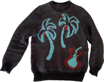 Venice Palms Mohair Crewneck Men's Medium