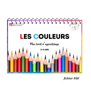 Mon livret d'apprentissage LES COULEURS zdjęcie 1