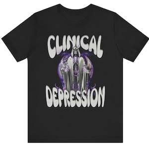 Clinical Depression Meme Shirt, Ironic Shirt, Weirdcore, Stupid Shirt, Silly Shirt, Oddly Specific Shirt, Unhinged, Cursed Shirt, Cringe Y2K