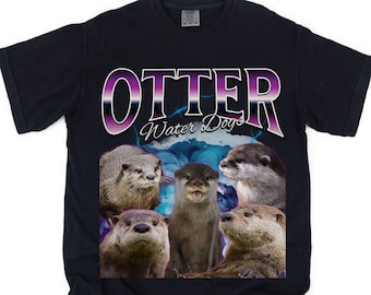 Otter Shirt, Otter Gift, Cute Otter Shirt, Raccoon Shirt, Animal Shirt, Rap Bootleg Otter T-shirt, Vintage Otter Tshirt, Meme Shirt