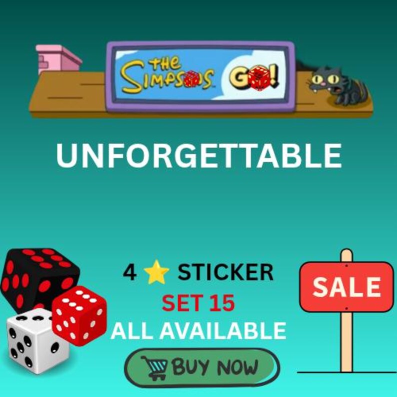 Unforgettable Sticker Unforgettable 4 Star Sticker - Etsy