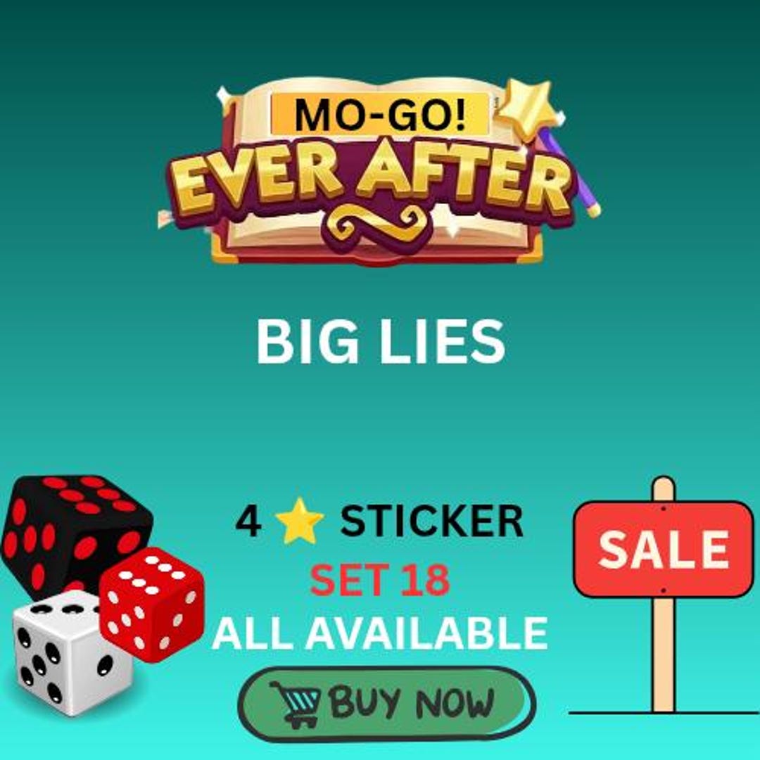 Big Lies 4 Star Sticker - Etsy