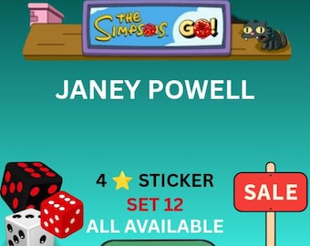 Adesivo a 4 stelle di Janey Powell