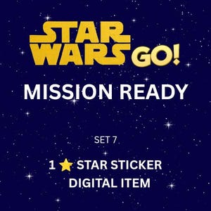 Klaar voor de missie: 1-stersticker