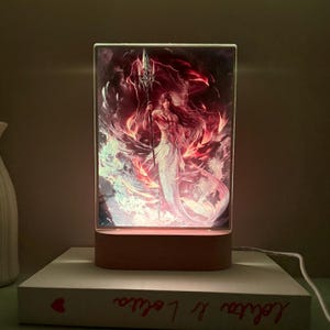 Love and Deepspace Rafayel Poseidon Night Light, Colors Changing, Birthday Gift