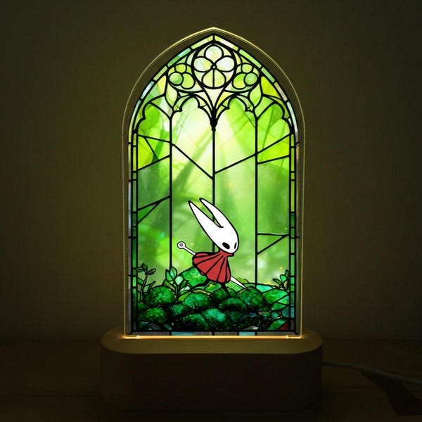 Hollow Knight Silksong Night Light, Gift for Video Game Fans, Christmas Gift, Colors Changing, Birthday Gift