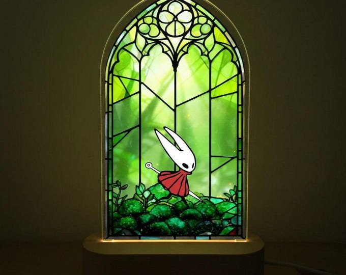 Hollow Knight Silksong Night Light, Gift for Video Game Fans, Christmas Gift, Colors Changing, Birthday Gift