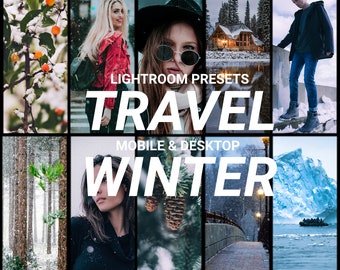 10 AESTHETIC TRAVEL LIGHTROOM Bundle Escritorio móvil Vacaciones Preestablecido Influencer Preestablecido Al aire libre Preestablecido Chica Preestablecido Invierno Preestablecido