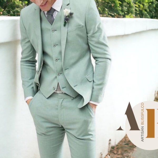 Set Blazer Suit | Slim Fit Tuxedo Suit | Stylish Nuptial Attire