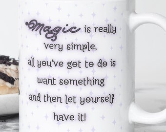 Halloweentown Cromwell | White Ceramic Nerd Mug 11oz