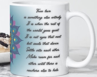 Kate Sharma Bridgerton Vicomtesse | Mug Nerd en céramique blanche, 11 oz