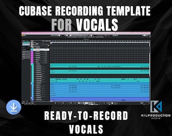 Cubase Recording Template - Vocals (Ready to Record)