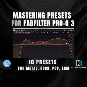 Mastering EQ Presets for FabFilter Pro-Q 3