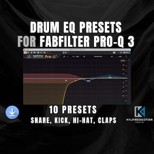 FabFilter Pro-Q 3 - Drums