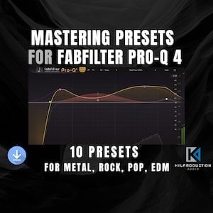 Mastering EQ Presets for FabFilter Pro-Q 4