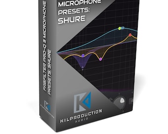 FabFilter Pro-Q 3 Microphone Presets: Shure