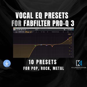 FabFilter Pro-Q 3 Preset Vocali – 10 Preset EQ Essenziali per la Voce