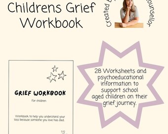 Cuaderno de trabajo descargable sobre el duelo infantil