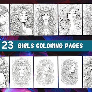 Beautiful Girl Coloring Pages Beautiful Women Coloring Pages Printable Coloring Pages Adult Coloring Pages Printable Coloring Pages Kids