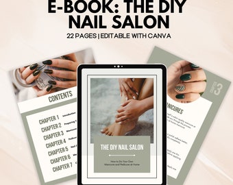 DIY Nail Salon eBook, MRR PLR (pdf)