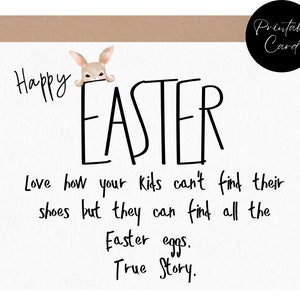 Printable Easter Card, Home-made cards image 1