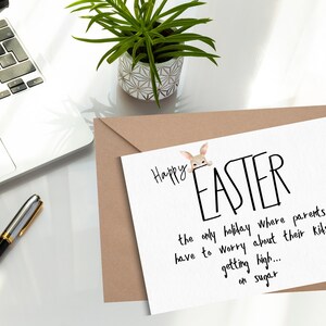 Carte de Pâques imprimable, Pâques, cartes faites maison image 2