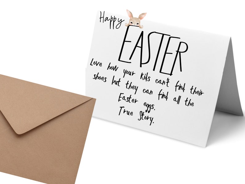 Printable Easter Card, Home-made cards image 3