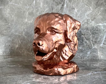 Bernese Mountain Dog sculpture
