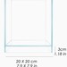 2.3 Gal Nano Rimless Aquarium Terrarium - Etsy