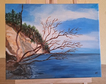 Chalk Coast Rügen acrylic paint