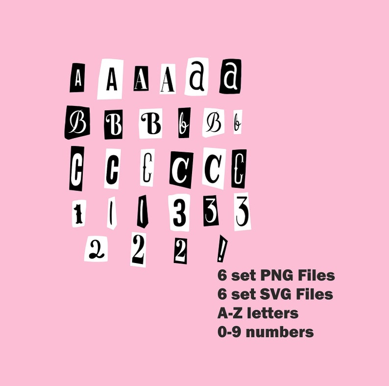 Burn Book Alphabet, Burn Book Letters, Burn Book Numbers, Cricut Cut Files, Burn Book SVG, Burn Book Font, Mean Girls SVG image 2