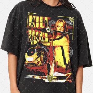 Limited Kill Bill : Volume 1 90s Graphic Tee, Movies Gift for woman and man Unisex T-shirt