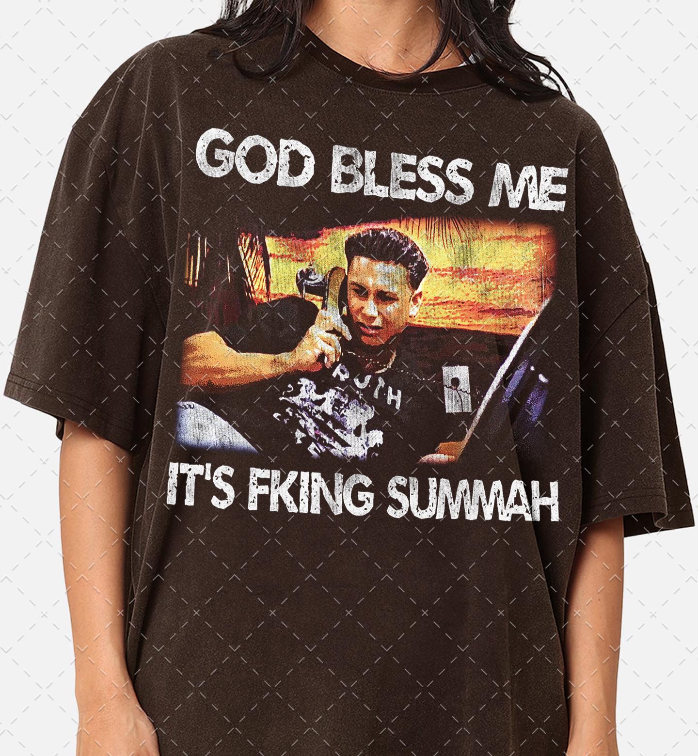 God Bless Me It's Summer Shirt: Pauly D Vintage Style Tee - Etsy