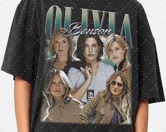 Olivia Benson Vintage Graphic Tee - Unisex Heavy Cotton T-Shirt
