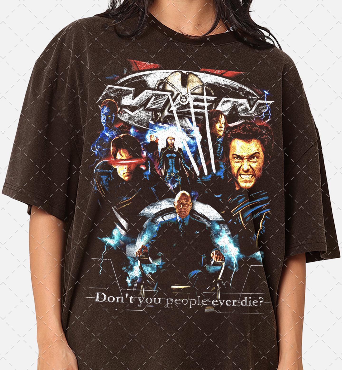 Limited X-men 90s Graphic Tee, Movie Gifts for Woman and Man