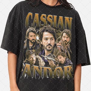 Cassian Andor Vintage Graphic Tee - Limited Edition Unisex Shirt