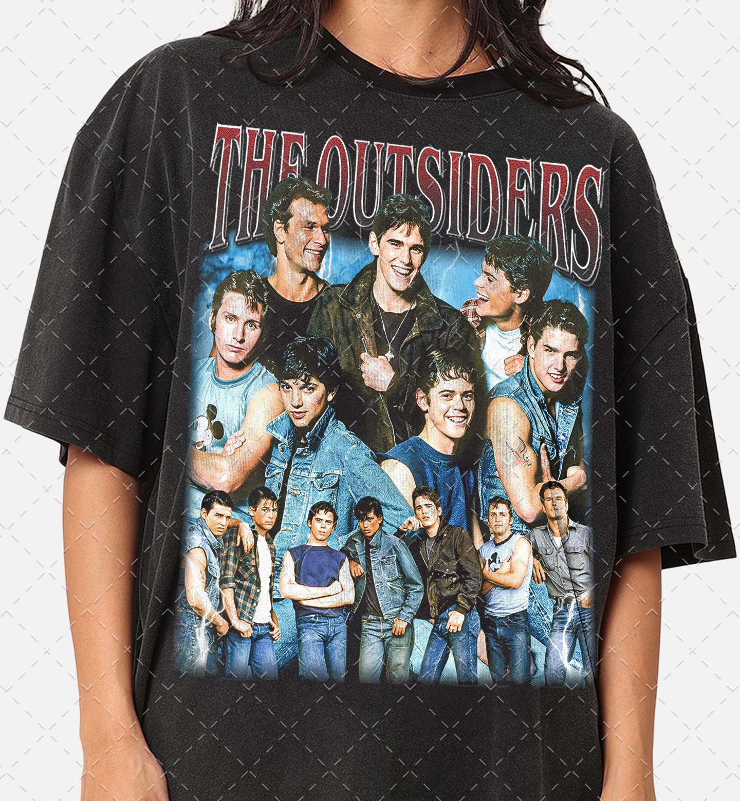 Buy Limited the Outsiders Vintage Shirt Gift for Woman Anda Man