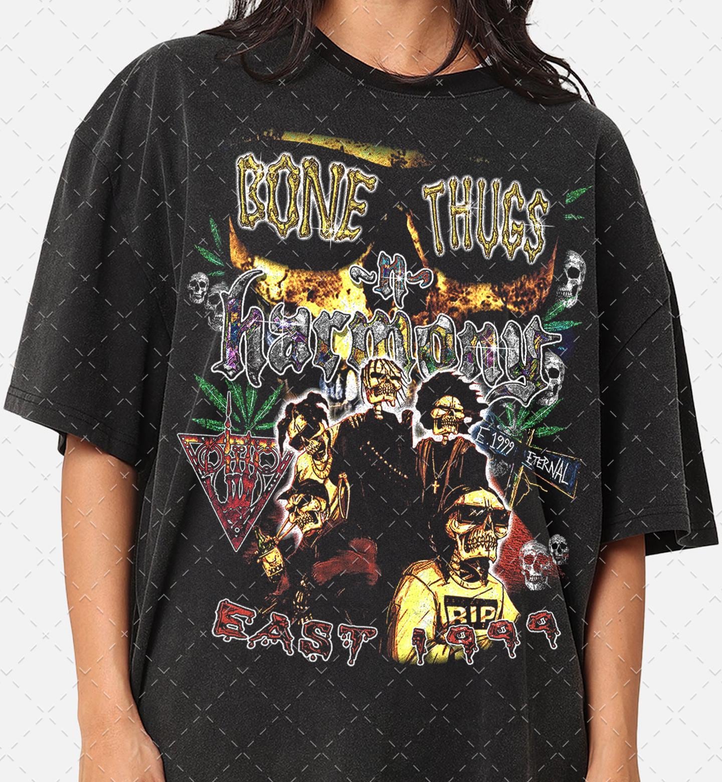 Bone Thugs-n-harmony 90s Graphic Tee - Unisex Raptees - Etsy